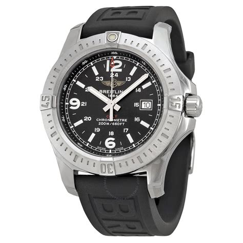 breitling colt black dial men& 39|breitling colt.